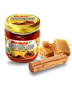 honey with cinnamon