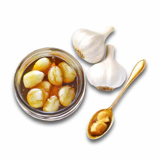 orbit garlic in bee honey