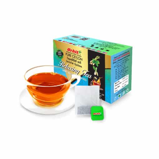 orbit mint and lemon grass tea