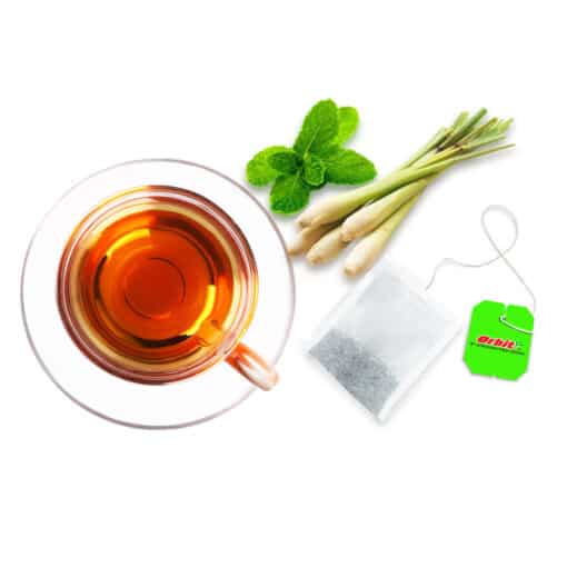 orbit mint and lemon grass tea