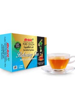 orbit mint and lemon grass tea