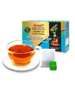 orbit mint and lemon grass tea
