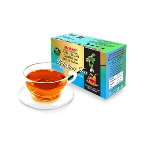 orbit mint and lemon grass tea