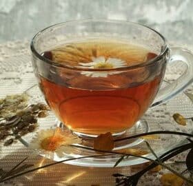 herb tea cup